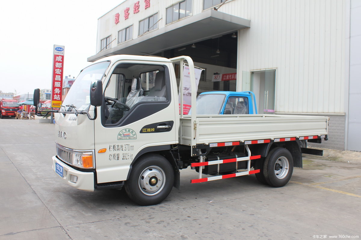 3米单排栏板轻卡(hfc1042p93k3b3)_实拍图片_204245_卡车之家