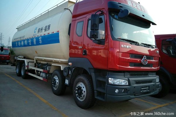 东风柳汽 乘龙M3 375马力 8X4 粉粒物料车(中航福狮牌)(LZ1310PELT)