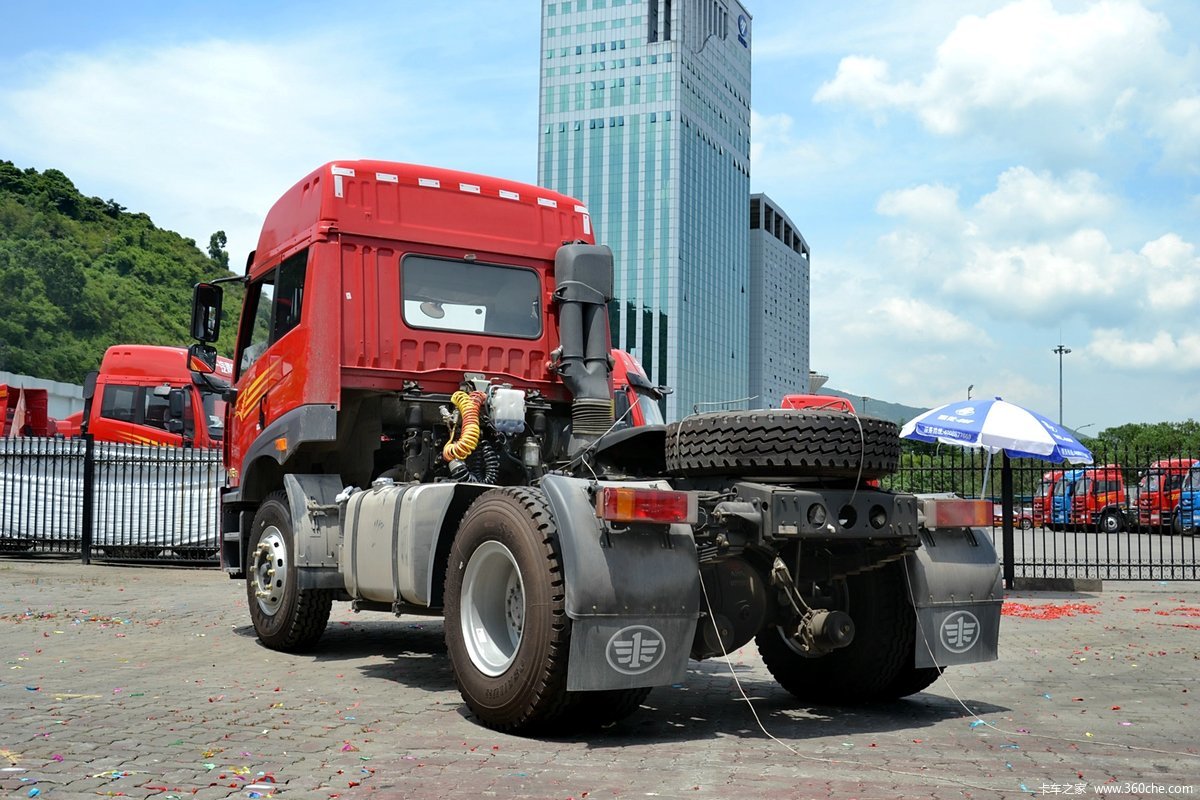 【图】青岛解放 新悍威j5m重卡 260马力 4x2牵引车(ca4163p1k2e4a80)