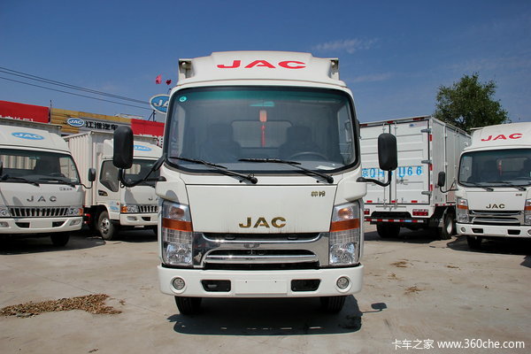 江淮 帅铃K340 152马力 4.12米单排厢式售货车(HFC5041XSHP73K4C3V)