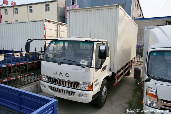江淮 威铃 150马力 4X2 6.2米单排厢式载货车(HFC1082KD)