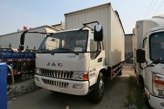 江淮 骏铃W470 141马力 4X2 6.2米排半厢式载货车(HFC5120XXYP91K2D4)