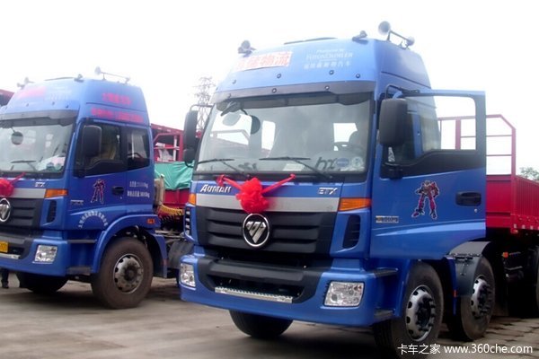 福田 欧曼ETX 5系重卡 340马力 6X2牵引车(BJ4252SNFJB-3)