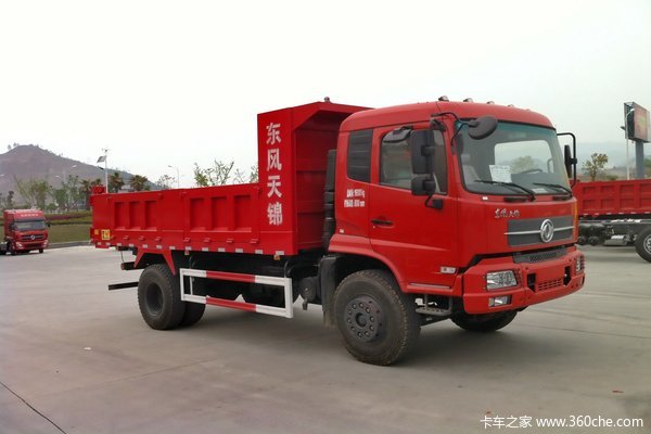 东风商用车 天锦中卡 220马力 4X2 5.2米自卸车(DFL3120B6)