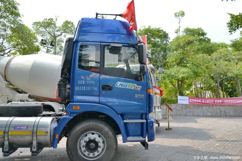 【图】福田 欧曼etx 5系重卡 336马力 4x2 lng牵引车(bj4182slfka-xa)