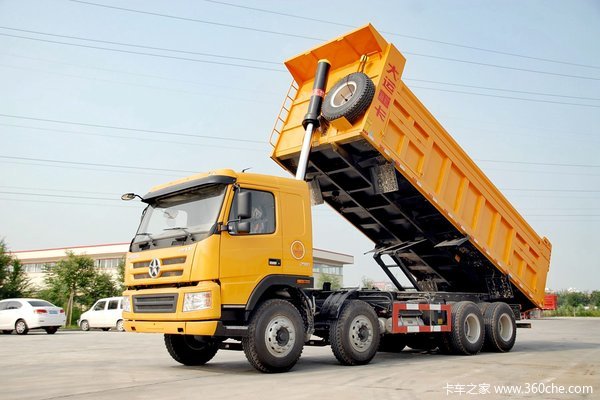 大运 新N8E重卡 复合型 350马力 8X4 6.8米自卸车(12挡)(CGC3310D5DDCD)
