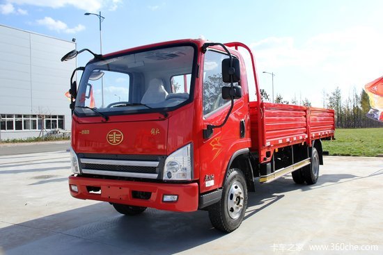 解放 虎vh 124马力 4.6米单排栏板轻卡(ca1081p40k2l2e4a84)