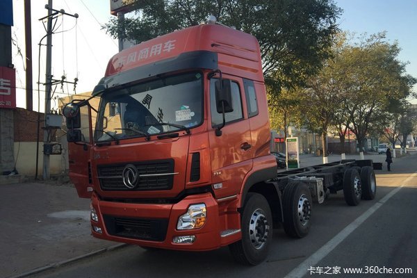 东风商用车 天龙重卡 270马力 8X2 9.6米载货车底盘(DFL5311CCYAX11B)