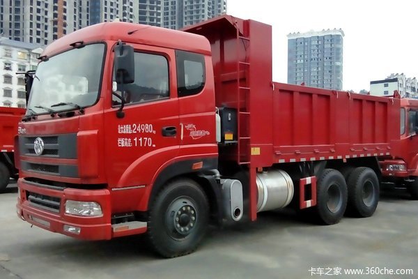 三环十通 御龙重卡 300马力 6X4 5.6米工程自卸车(STQ3256L9Y9S4)