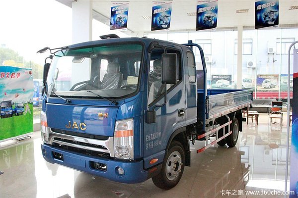 江淮 帅铃K280 120马力 3.3米排半栏板载货车(HFC1040P73K2B4)