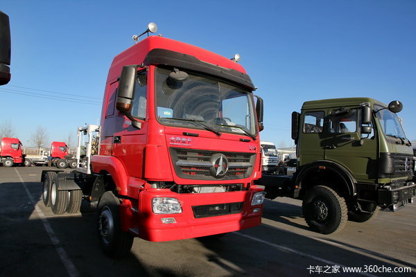 北奔 V3M重卡 336马力 6X4 LNG牵引车(国五)(ND4250B38J7Z00)