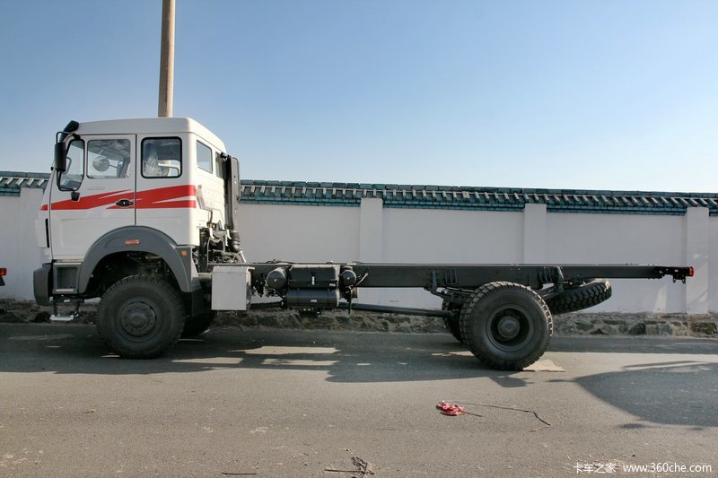 2米越野载货车(nd2163e48j)>外观>北奔 ng80系列重卡 300马力 4x4 6.