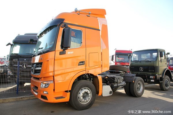 北奔v3重卡 336馬力 4x2 牽引車(nd4181a35j)(出口版)外觀圖片