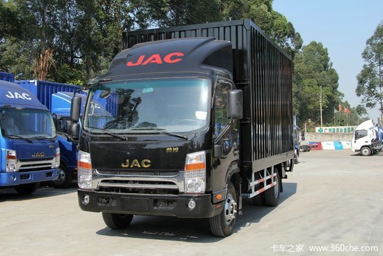 江淮 帅铃h330 141马力 3.8米排半厢式轻卡(hfc5100xxyp71k2c2)