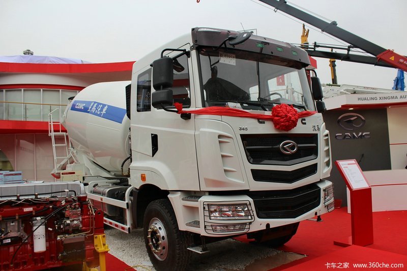 【图】华菱汉马 345马力 6x4 混凝土搅拌车(星马牌)_实拍图片_231141