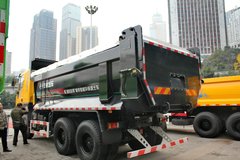 上汽红岩 新金刚重卡 336马力 6X4 5.6米自卸车(U型斗新型渣土车)(CQ3255HTG384)