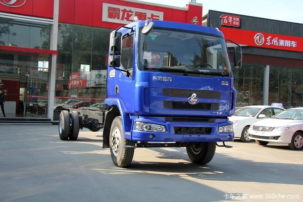 东风柳汽 乘龙M3中卡 160马力 4X2 6.8米米载货车底盘(东风康明斯发动机)(LZ1161M3AAT)