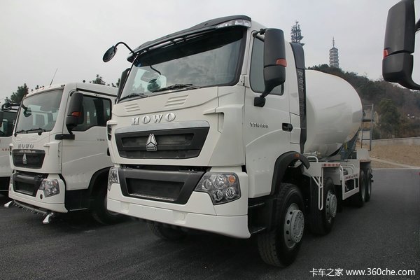 中国重汽 HOWO-T7H 400马力 8X4 混凝土搅拌车(ZZ5317GJBV366HD1)