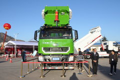 时骏 格奥雷重卡 336马力 6X4 5.8米LNG自卸车(U型斗新型渣土车)(LFJ3255G11)