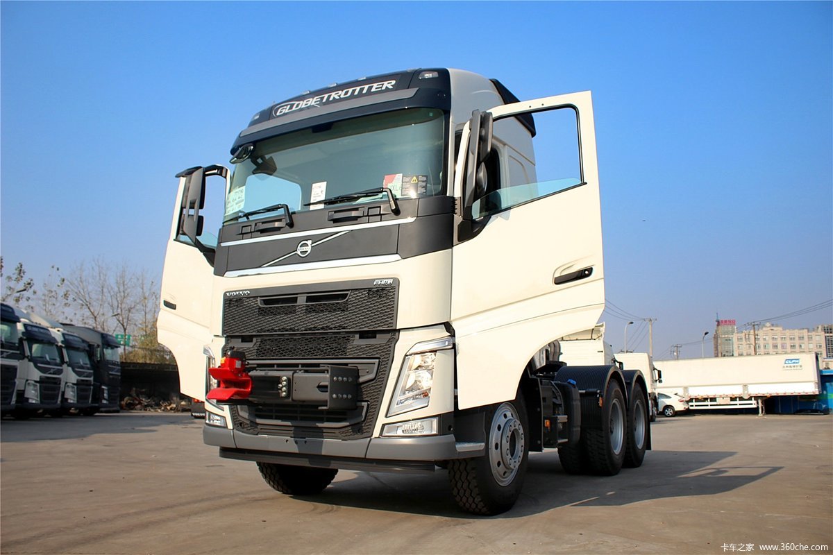 【图】沃尔沃 新fh重卡 540马力 6x4牵引车(大件车)_实拍图片_235782