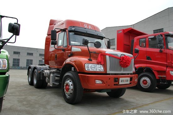 一汽柳特安捷重卡420马力6x4长头牵引车速比526ca4255k2e4r5t1a92报价