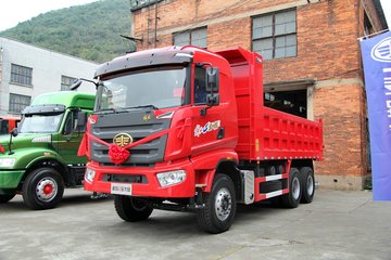 一汽柳特 金大陆重卡 350马力 6X4 6米自卸车(LZT3250P31K2E4T1A93)