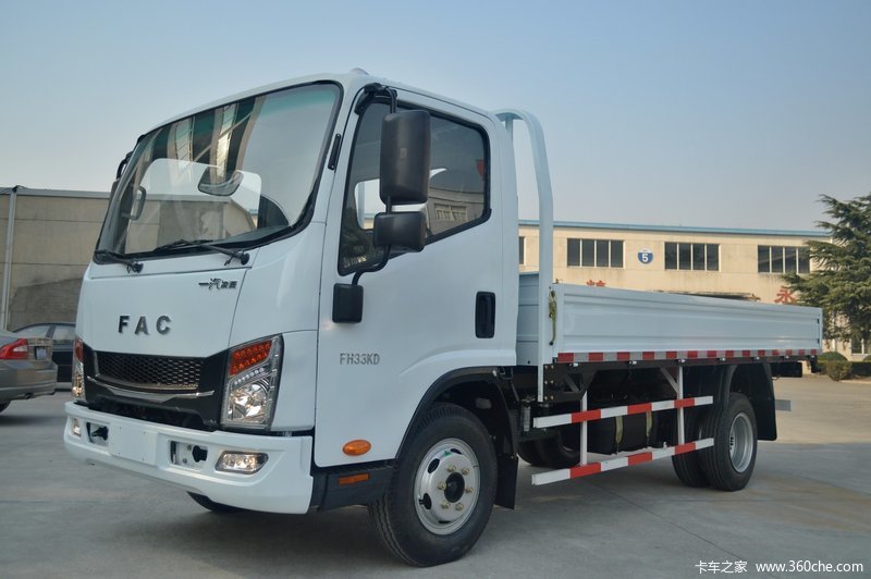 一汽凌河 109马力 4.18米单排栏板轻卡(cal1041dcre4a)厂商指导价:8.