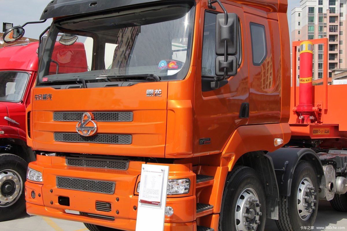 【图】东风柳汽 乘龙m5重卡 400马力 6x2牵引车(lz4241m5ca)_实拍图片