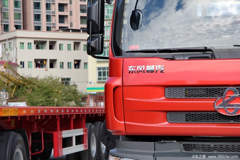 【图】东风柳汽 乘龙m5重卡 375马力 6x4 lng牵引车(lz4250m5db)_实拍