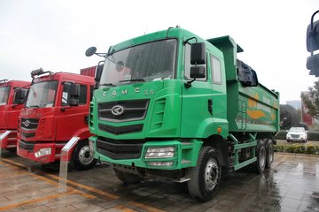 华菱 汉马重卡 345马力 6X4 5.6米自卸车(新型渣土车)(HN3251B34C9M4)