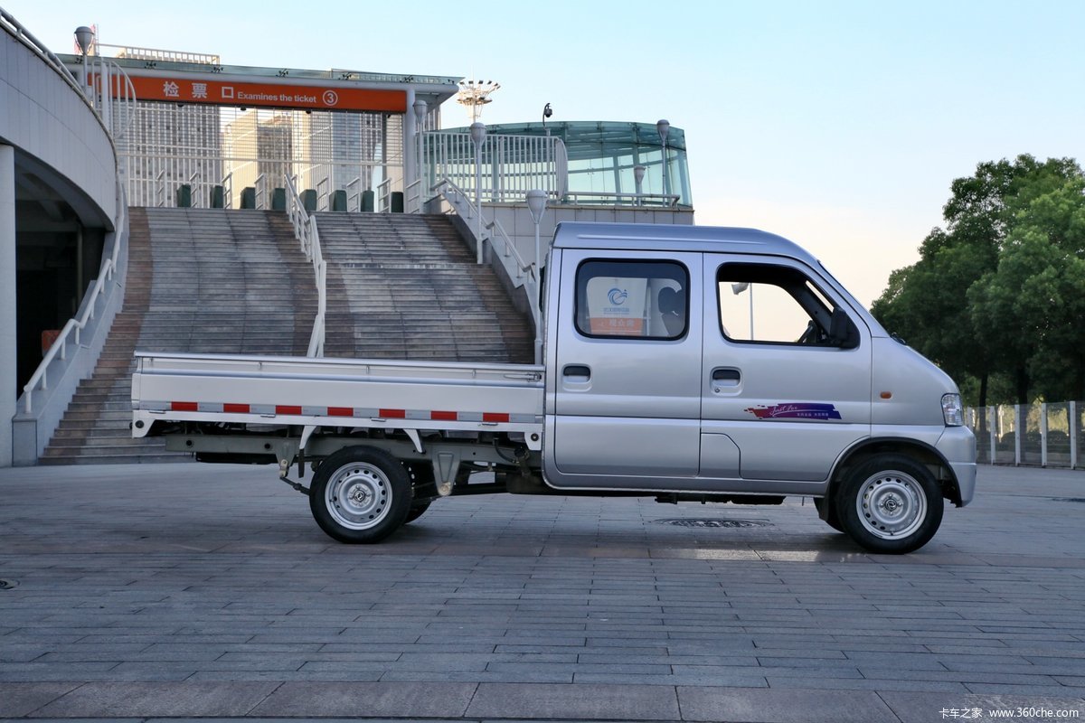 1米双排栏板微卡(dfa1025h12qa)_实拍图片_246458_卡车之家