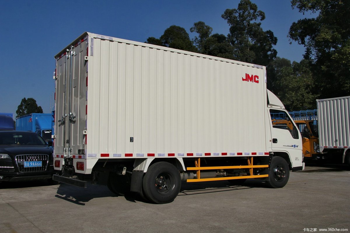 21米单排厢式轻卡(加大货柜)(jx5044xxyxgn2)_实拍图片_246832_卡车之
