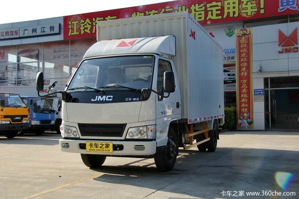 江铃 新顺达 109马力 4.21米单排厢式轻卡(加大货柜)(JX5044XXYXGN2)