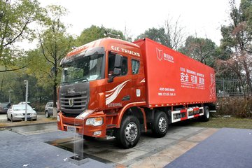 联合卡车 U260重卡 260马力 6X2 LNG 9.4米厢式载货车(SQR5252XXYN5T2)