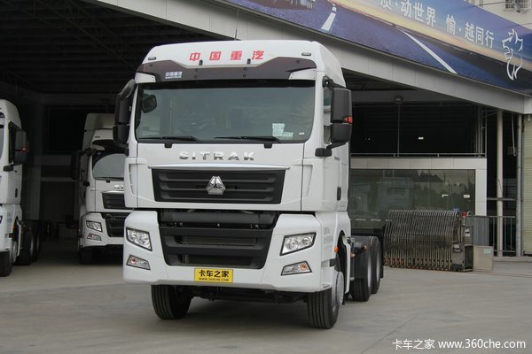 中国重汽 汕德卡SITRAK C7H重卡 440马力 6X4牵引车(ZZ4256V324HE1Z)