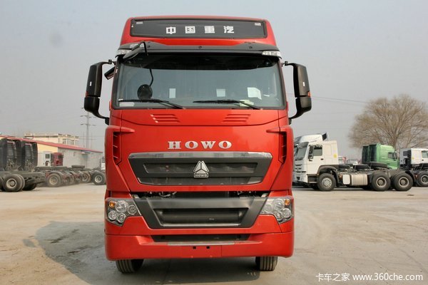 中国重汽 HOWO T7H重卡 400马力 6X2牵引车(T版)(ZZ4257V25CHE1)
