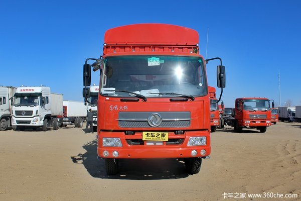 东风商用车 天锦中卡 210马力 6X2 8.6米单排仓栅式载货车(DFL5250CCYBX5A)