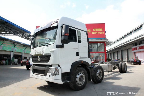 中国重汽 HOWO T5G重卡 280马力 6X2载货车底盘(ZZ1257M56CGE1)