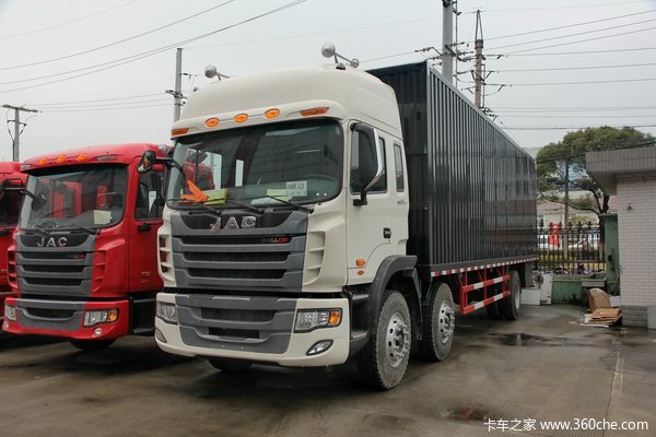 江淮 格尔发K3重卡 220马力 6X2 9.5米厢式载货车(HFC5201XXYP2K2C54F)