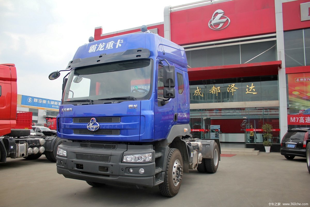 【图】东风柳汽 乘龙m5重卡 280马力 4x2牵引车(lz4180qafa)_实拍图片