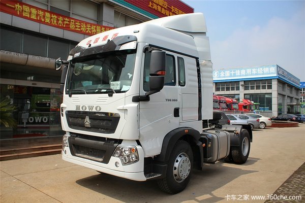 中国重汽 HOWO T5G重卡 350马力 4X2牵引车(ZZ4183N361GD1)