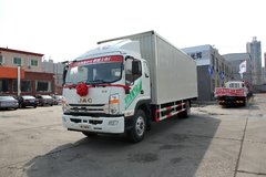 江淮帅铃 威司达W570中卡 重载版 160马力 4X2 7.6米厢式载货车