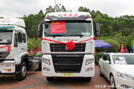 中国重汽 汕德卡SITRAK C7H重卡 400马力 6X4牵引车(变速箱:ZF16S2230 TO)(ZZ4256V324HE1B)
