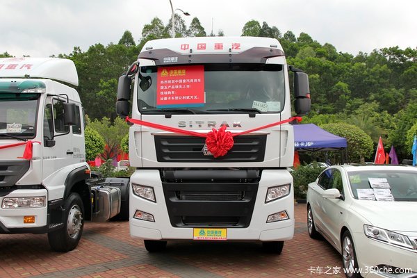 中国重汽 汕德卡SITRAK C7H重卡 400马力 6X4牵引车(变速箱:ZF16S2230 TO)(ZZ4256V324HE1B)