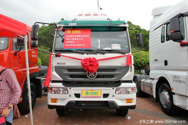 中国重汽 斯太尔M5G重卡 340马力 4X2牵引车(ZZ4181N361GE1)