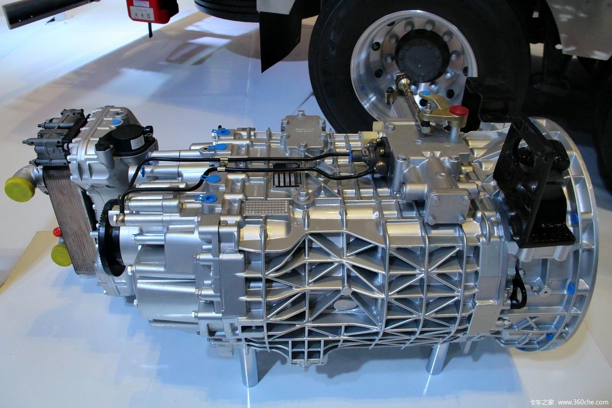 【图】中国重汽hw21712stl 12挡 手动变速箱_实拍图片_268527_卡车之