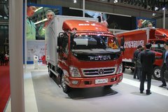 福田 奥铃CTX中卡 170马力 4X2 6.75米排半厢式载货车(BJ5149XXY-F3)