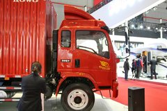 中国重汽HOWO 统帅 160马力 5.8米排半厢式载货车(ZZ5127XXYG451CD1)