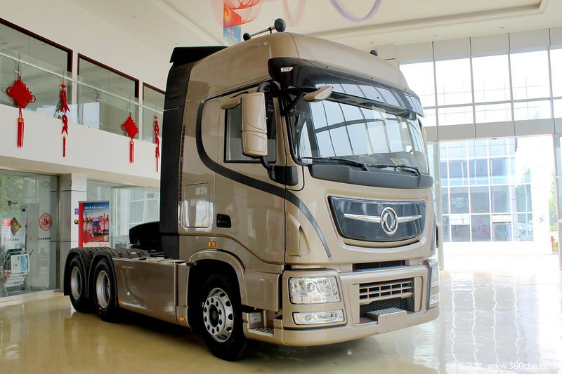 【图】东风商用车 天龙旗舰kx 480马力 6x4 amt自动挡牵引车(dfh4250