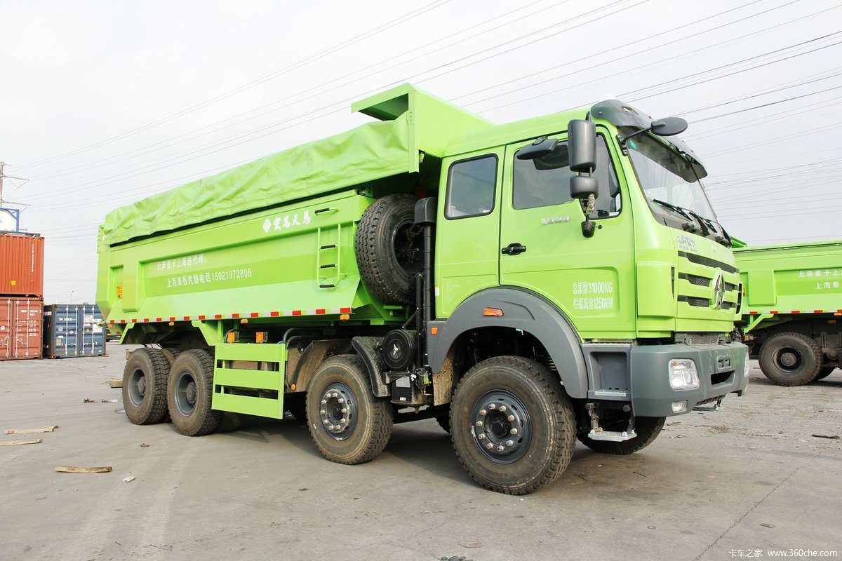 【图】北奔 ng80b重卡 336马力 8x4 6.